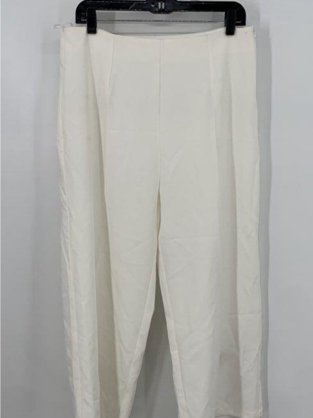 Commense Wide-Leg High Waist Pants in Ivory